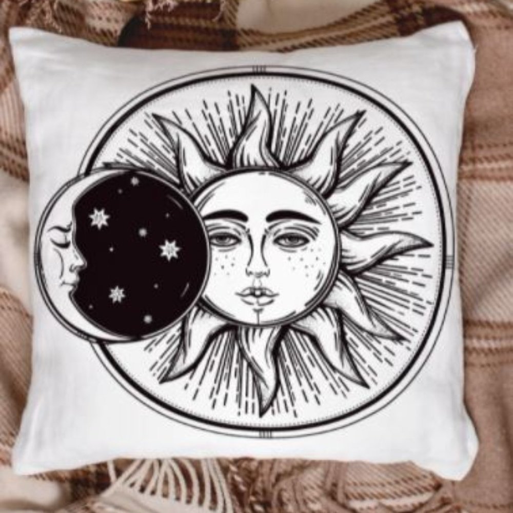 Star throw pillow